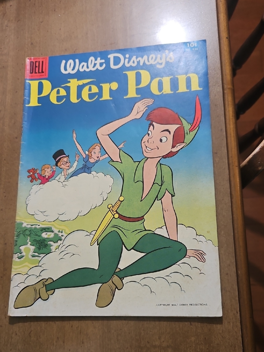 Dell Walt Disney's Peter Pan Comic Book #926, 1952